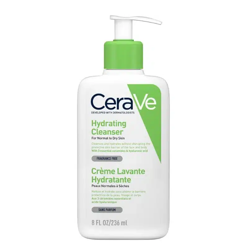 CeraVe Crème Lavante Hydratante Peau Normale à Sèche 236ml 2