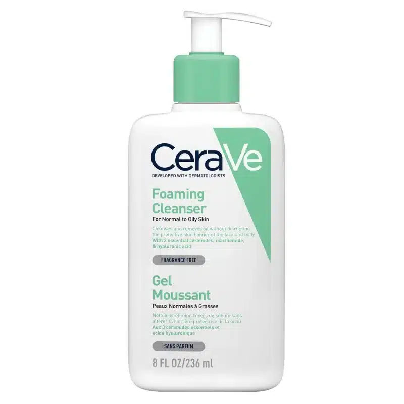 CeraVe Gel Moussant Nettoyant Peau Normale à Grasse 236ml 2