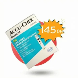 Accu-Chek Instant Bandelettes Test de Glycémie – 50