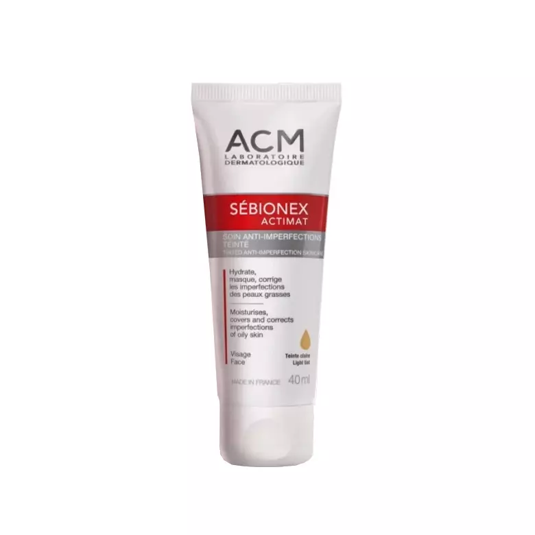 ACM SEBIONEX ACTIMAT Soin Anti-Imperfection Teinté Claire 40 Ml