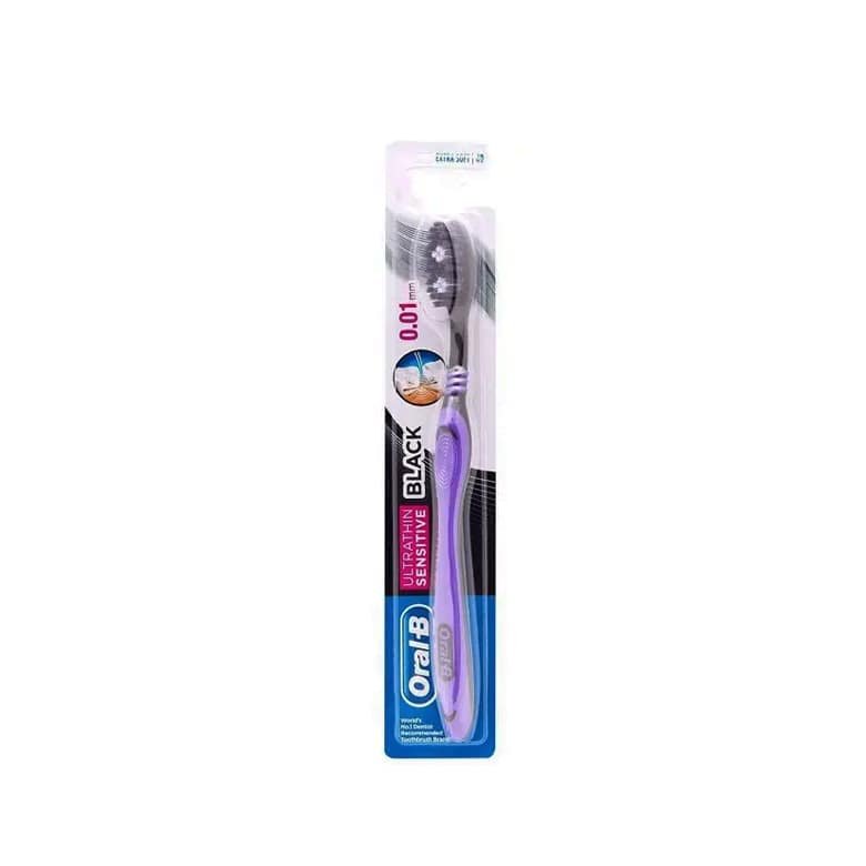 ORAL-B Brosse À Dents Noir Ultrathin Sensitive