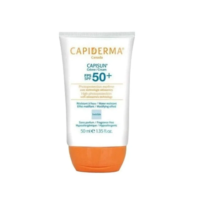 CAPIDERMA CAPISUN Crème Invisible 50+ L 50 Ml