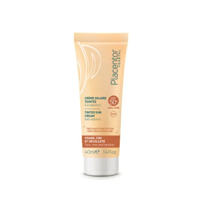 PLACENTOR Crème Solaire Teintée Spf 50+