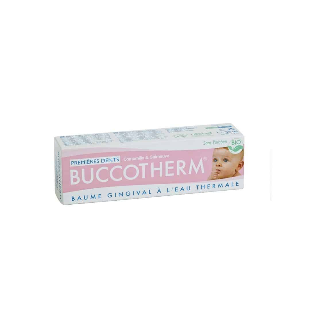 BUCCOTHERM BAUME 1ÈRES DENTS BIO SANS NOTICE 50ML