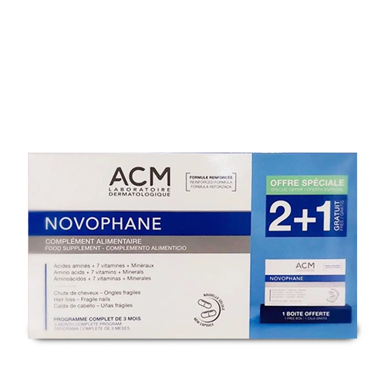 ACM NOVOPHANE complement alimentaire offre speciale 2+1