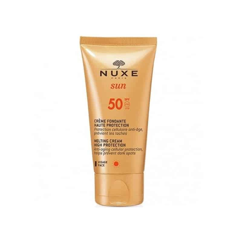 NUXE Sun Crème Fondante Haute Protection Spf 50 Aux Fleurs D'eau Et De Soleil 50ML