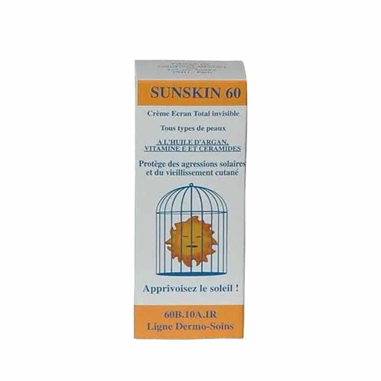 Dermo Soins Sunskin 60 crème solaire tube 50ML