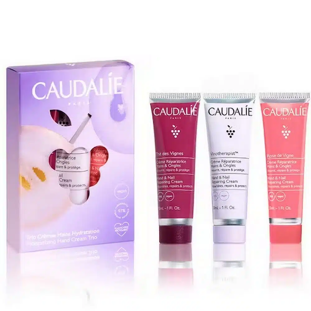 CAUDALIE COFFRET Trio Crèmes Mains Hydratation