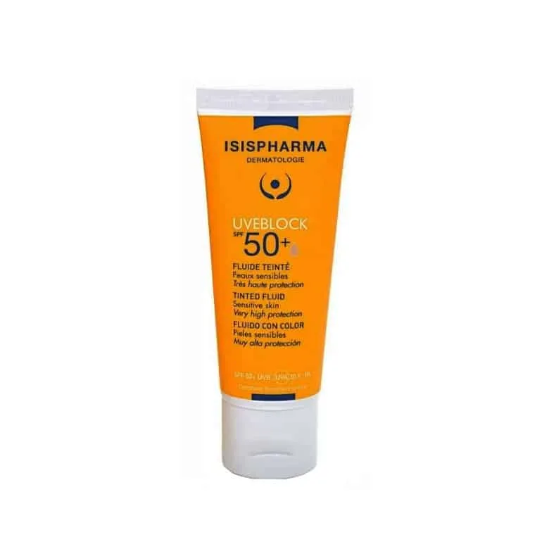 ISIS Uveblock 50+ Light Tinted Fluide Solaire