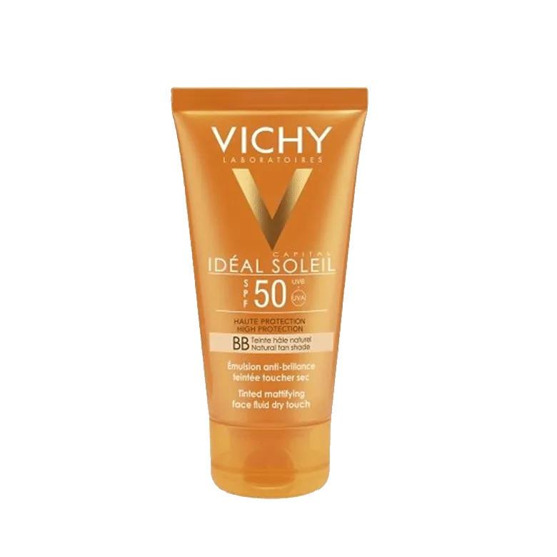 VICHY Ideal Soleil Crème Anti-brillance Teintée Toucher Sec 50 ML