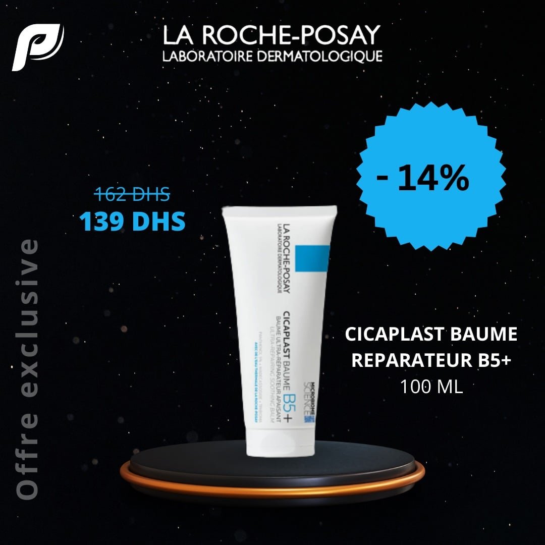 La Roche-Posay Offre Cicaplast Baume Cicatrisant B5 Peau Fragilisée | 100 Ml