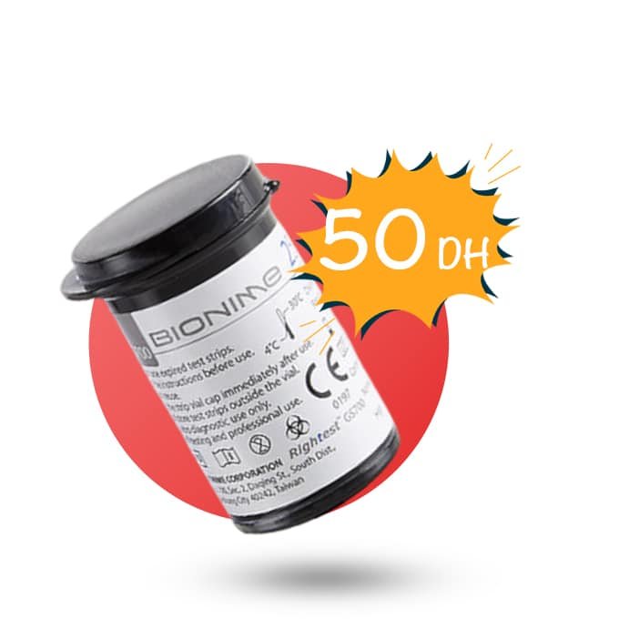 BIONIME Bandelettes GS 300 FLACON 25