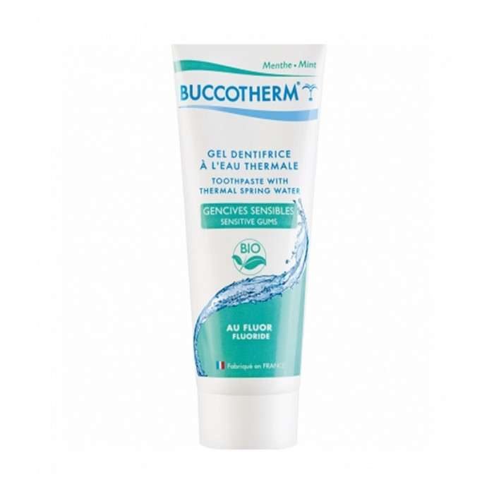 BUCCOTHERM GEL GENCIVES SENSIBLES BIO 75 ML, Avec Fluor