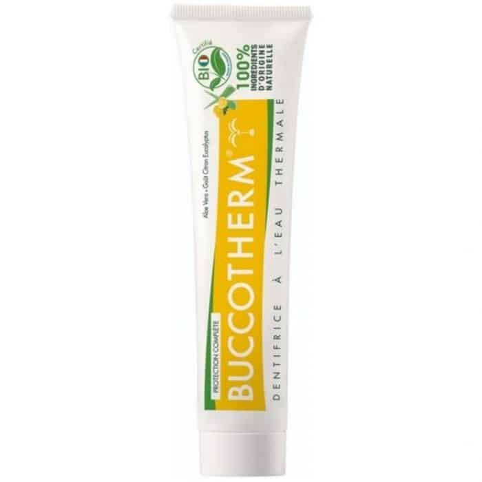 BUCCOTHERM DENTIFRICE PROTECTION COMPLÈTE 75 ML BIO, GOÛT CITRON