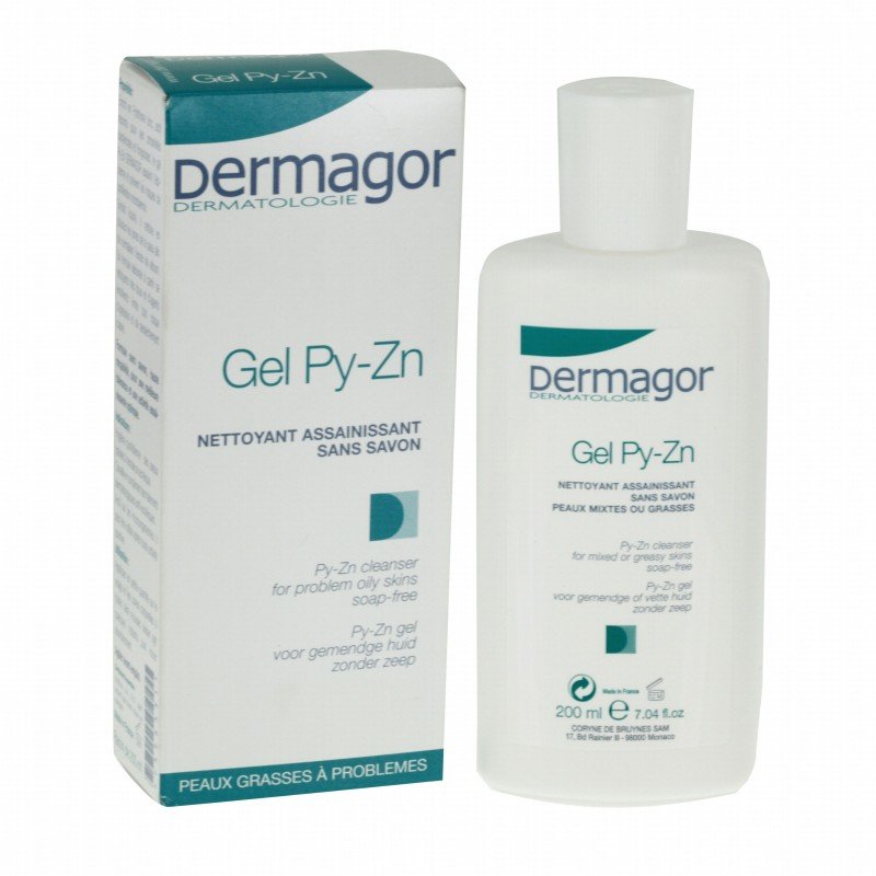 DERMAGOR GEL PY-ZN nettoyant assainissant 200 ml