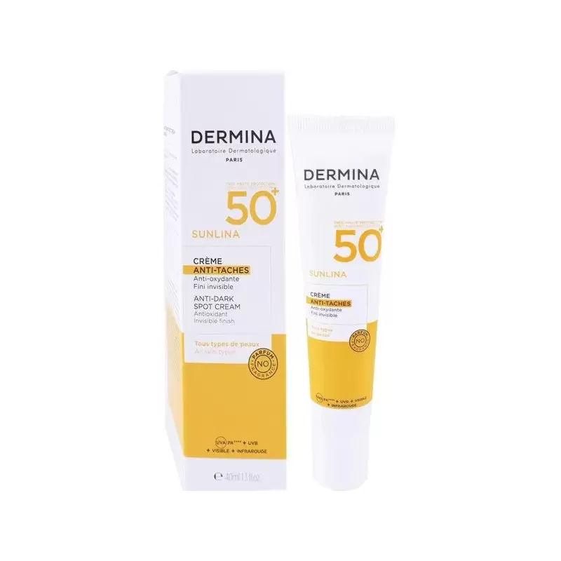 DERMINA CRÈME ANTI-TACHES SPF50+ – 40ML