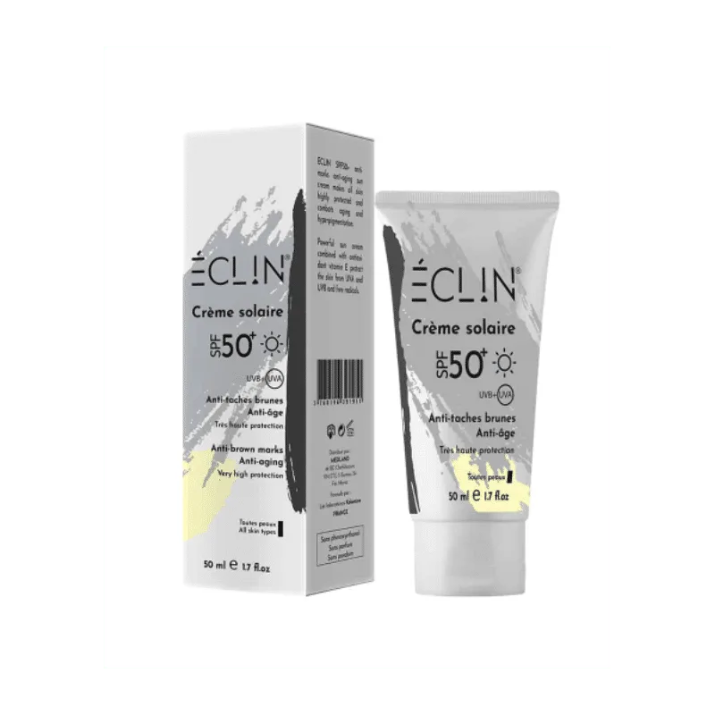 ECLIN crème solaire SPF50+ anti tâches brunes | 50 ml