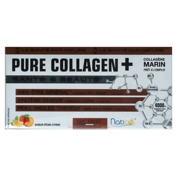 ERIC FAVRE PURE COLLAGEN PLUS SAVEUR PECHE CITRON 150 ML