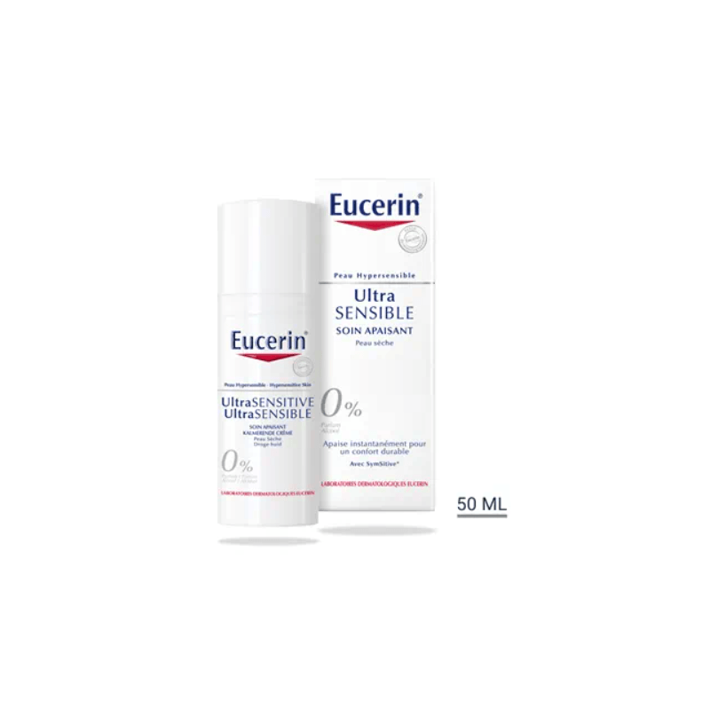 EUCERIN Ultra SENSIBLE soin apaisant Peau Sèche 50 ml