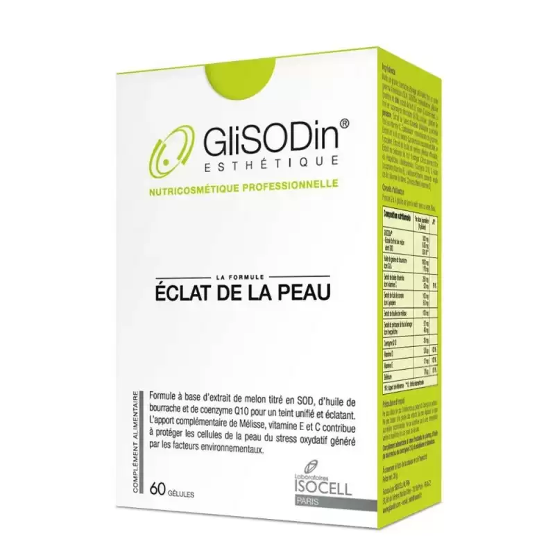 ISOCELL GLISODIN Eclat De La Peau | 60 Gélules