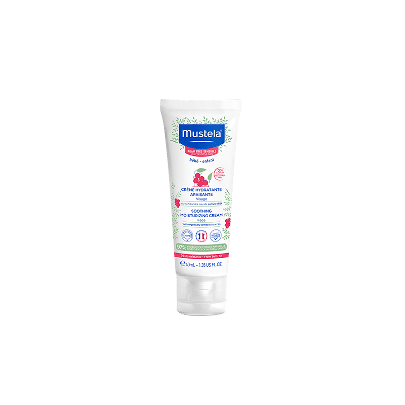 MUSTELA crème hydratante apaisante peaux très sensibles 40ml