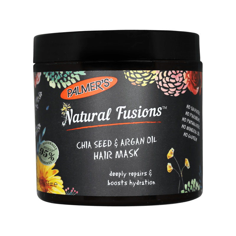 PALMER'S NATURAL FUSIONS masque capillaire aux graines de Chia et huile d'argan