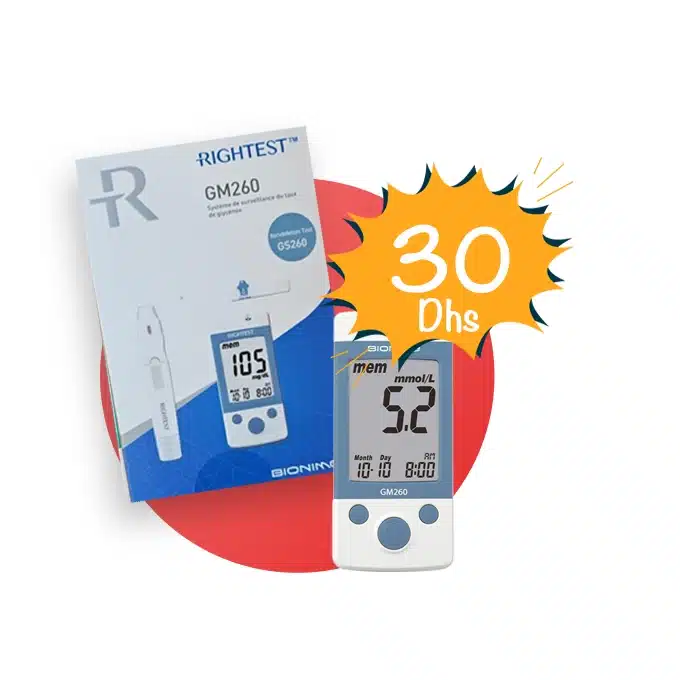 Bionime Rightest GM260 Lecteur De Glycémie