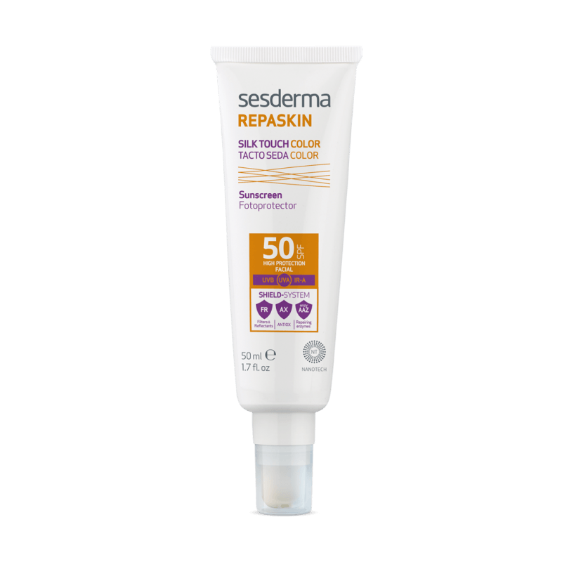 SESDERMA REPASKIN SILK TOUCH Texture Soyeuse Teintée SPF 50