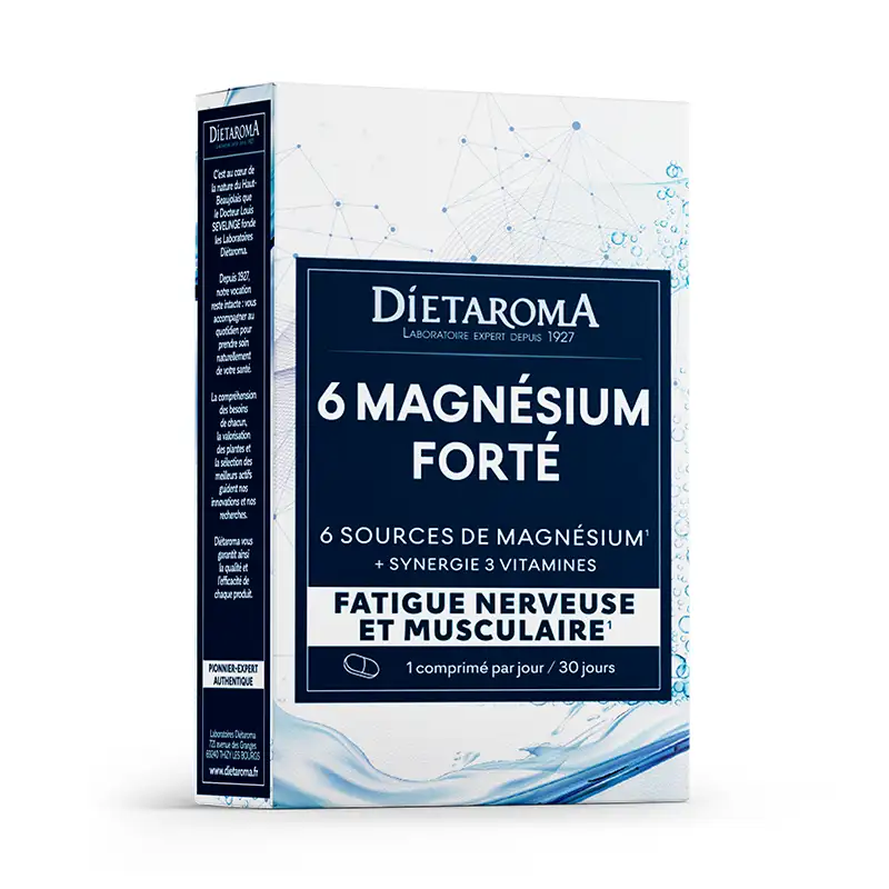 DIETAROMA 6 MAGNESIUM FORTÉ | 30 comprimés