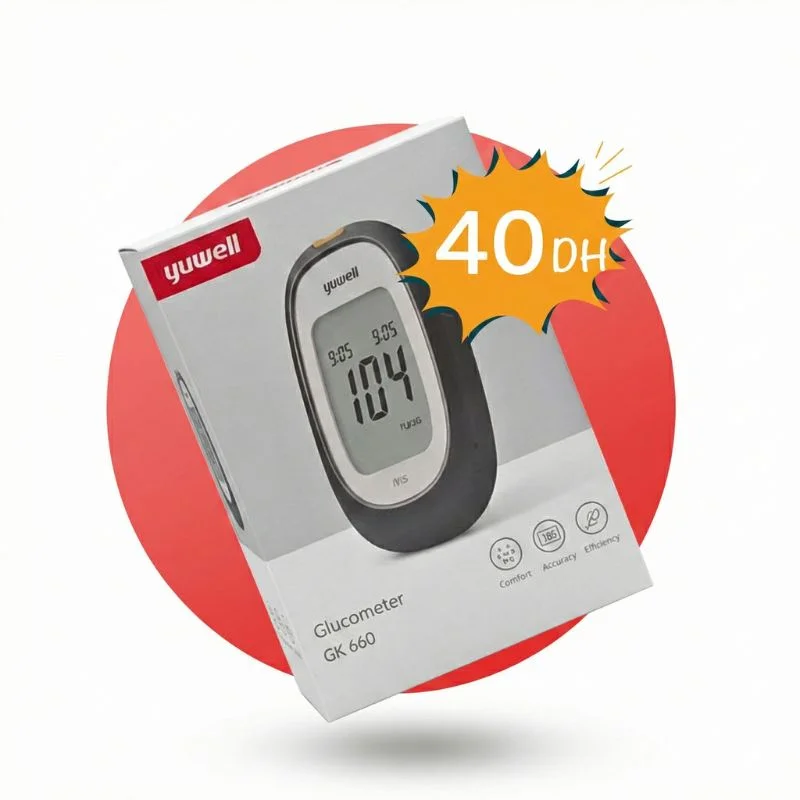Yuwell Glucomètre GK 660 – Lecteur de glycémie précis et rapide
