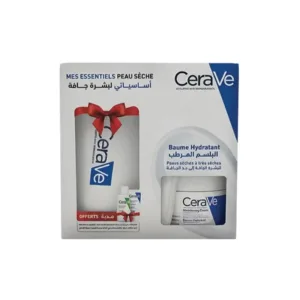 CeraVe Coffret Essentiels Peau Sèche – Baume Hydratant + Soins Offerts