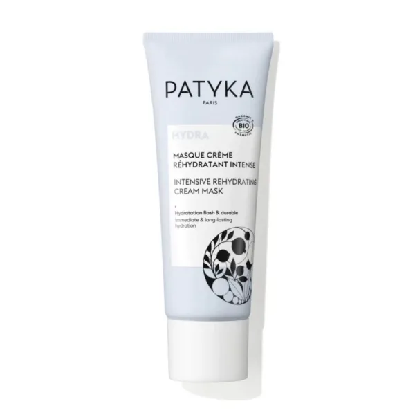 PATYKA Masque Crème Réhydratant Intense – Hydratation Flash & Durable | 50 ml