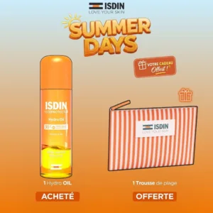 ISDIN OFFRE FOTOPROTECTOR HYDRO OIL SPF30 200ML + TROUSSE OFFERTE