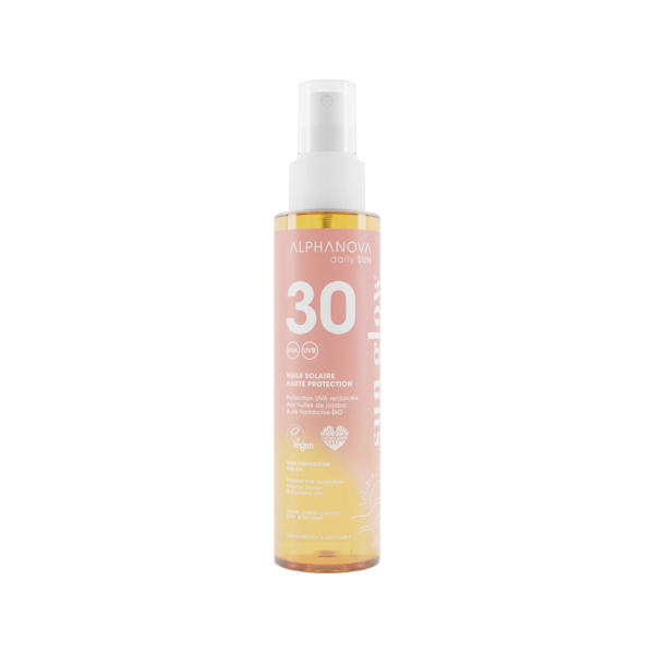 ALPHANOVA Huile solaire haute protection SPF 30