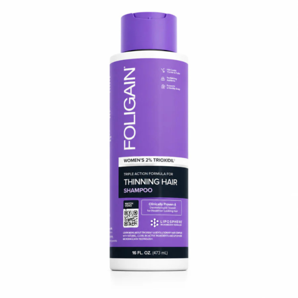FOLIGAIN Revitalisant Triple Action Pour Cheveux Amincissants Pour Femmes avec 2% de Trioxidil