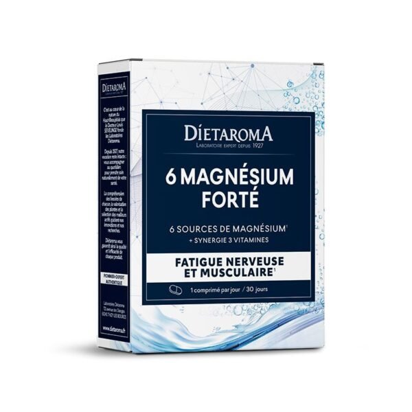 DIETAROMA 6 Magnésium Forté 30 comprimés