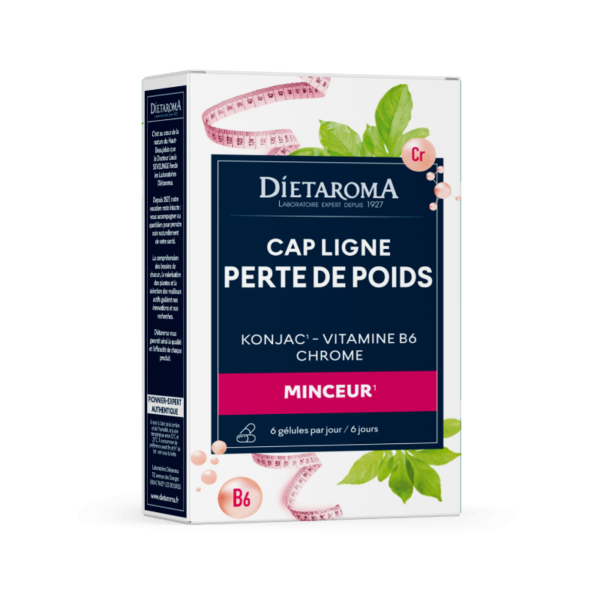 DIETAROMA CAPLIGNE KONJAC & CHROME 60 comprimés