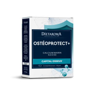DIETAROMA Ostéoprotect + Calcium Marin, vitamines K2 & D3 60 comprimés