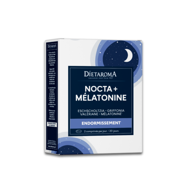 DIETAROMA Nocta + Mélatonine 40 comprimés
