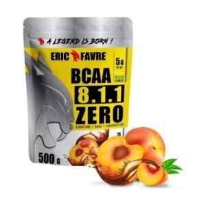 Eric Favre BCAA 8.1.1 ZERO Vegan 500gr Thé Pêche