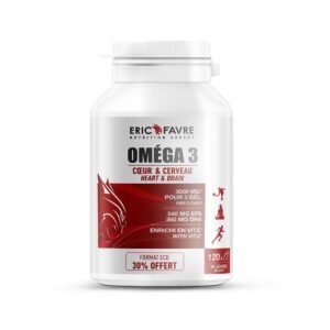 Eric Favre Omega 3 - Cœur et cerveau - 120 gélules