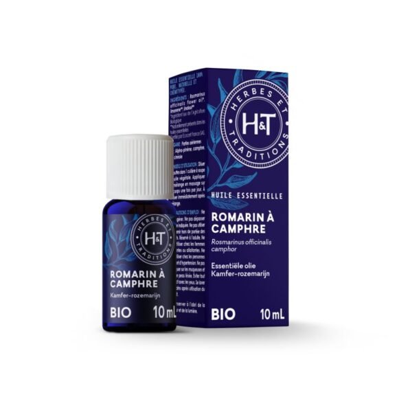 HERBES ET TRADITIONS HUILE ESSENTIELLE - ROMARIN A CAMPHRE BIO 10ml
