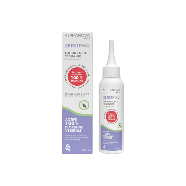 ALPHANOVA Lotion anti-poux & lentes ZEROPOU 100 ml