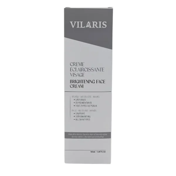VILARIS CRÈME ÉCLAIRCISSANTE VISAGE | 50 ML