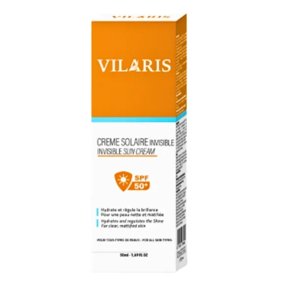 VILARIS CRÈME SOLAIRE INVISIBLE SPF50+ | 50 ML