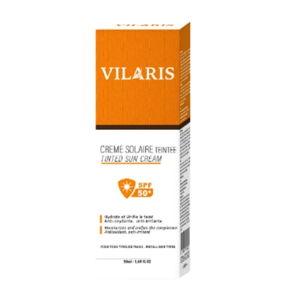 VILARIS CRÈME SOLAIRE TEINTÉE SPF50+ | 50 ML