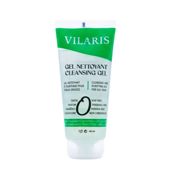 VILARIS GEL NETTOYANT PEAU GRASSE | 200 ML