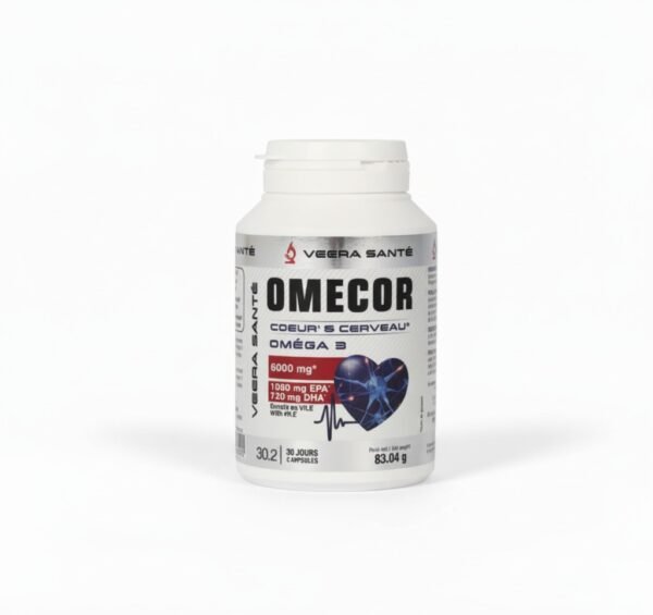 VEERA SANTÉ OMECOR 3 - Cœur et cerveau 60 gélules