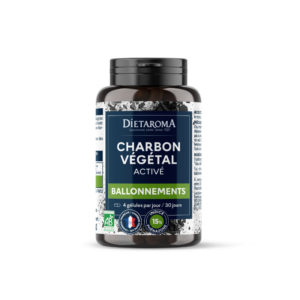 DIETAROMA Charbon végétal activé bio 120 gélules