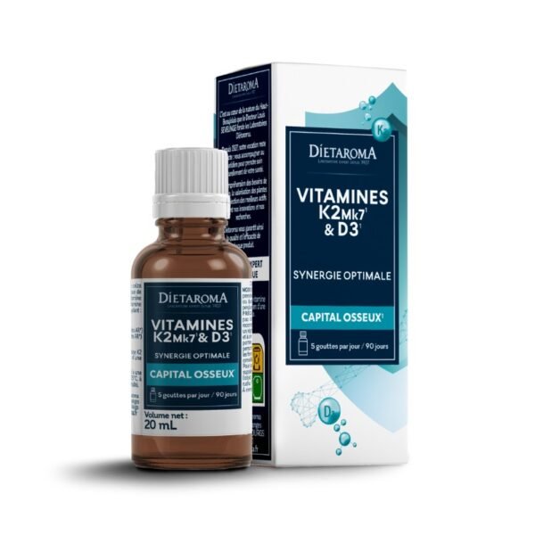 DIETAROMA VITAMINES K2-MK7 & D3 20 ML